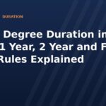 Online Degree Duration in India: 1 Year, 2 Year and Fast Track Rules Explained