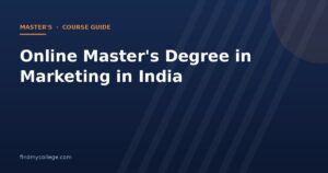 Online Master's Degree in Marketing in India 2026: Fees, Eligibility, Admission and UGC Approved Universities