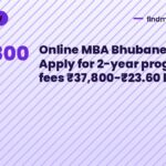 Online MBA Bhubaneswar: Apply for 2-year programs, fees ₹37,800-₹23.60 lakh