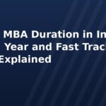 Online MBA Duration in India: 1 Year, 2 Year and Fast Track Rules Explained