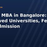 Online MBA in Bangalore: UGC Approved Universities, Fees and Admission
