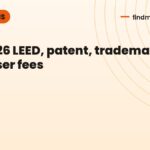 Pay 2026 LEED, patent, trademark, and drug user fees