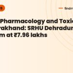 Ph.D in Pharmacology and Toxicology in Uttarakhand: SRHU Dehradun offers program at ₹7.96 lakhs