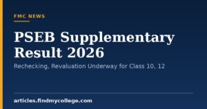 PSEB Supplementary Result 2026: Rechecking, Revaluation Link Active at pseb.ac.in; Apply by September 21
