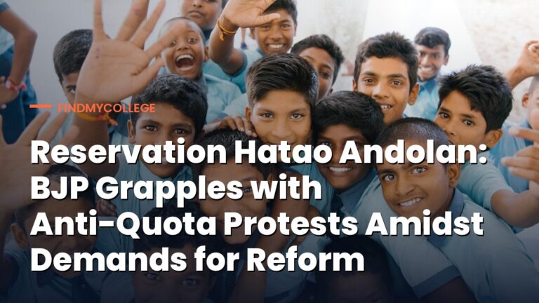 Reservation Hatao Andolan: BJP Grapples with Anti-Quota Protests Amidst Demands for Reform