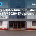Shillong Polytechnic publishes sixth merit list for 2026-27 diploma admissions
