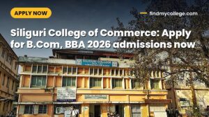 Siliguri College of Commerce: Apply for B.Com, BBA 2026 admissions now