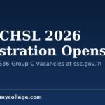 SSC CHSL 2026 Registration Opens: Apply for 2,536 Group C Vacancies at ssc.gov.in