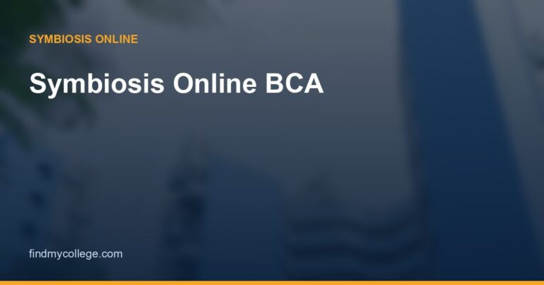 Symbiosis Online BCA: Fees, Specialisations, Eligibility & Admission 2026