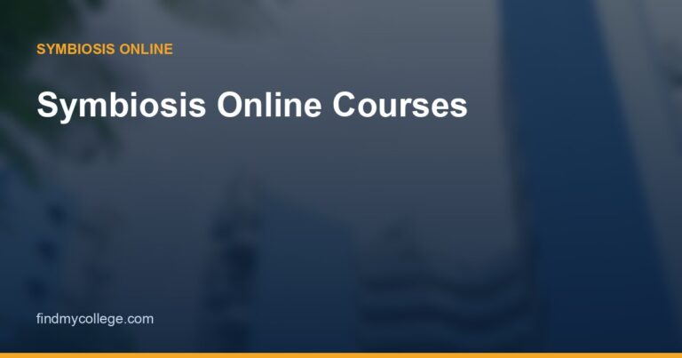 Symbiosis Online Courses 2026: Programme List, Fees & Eligibility