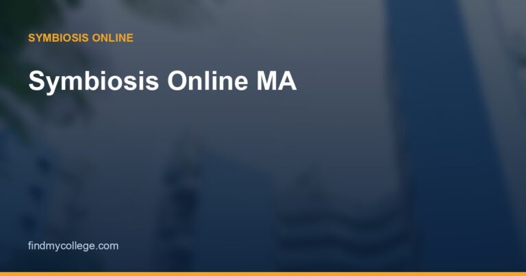 Symbiosis Online MA: Fees, Specialisations, Eligibility & Admission 2026