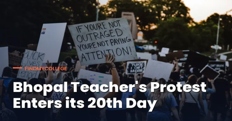 Bhopal Teachers' Protest Enters Its 20th Day