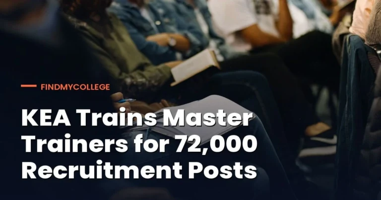 KEA Trains Master Trainers for 72,000 Recruitment Posts