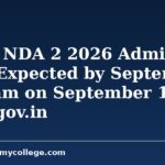 UPSC NDA 2 2026 Admit Card Expected by September 6; Exam on September 13 at upsc.gov.in