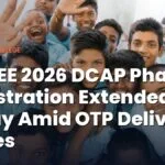 WBJEE 2026 DCAP Phase 1 Registration Extended to Today Amid OTP Delivery Issues