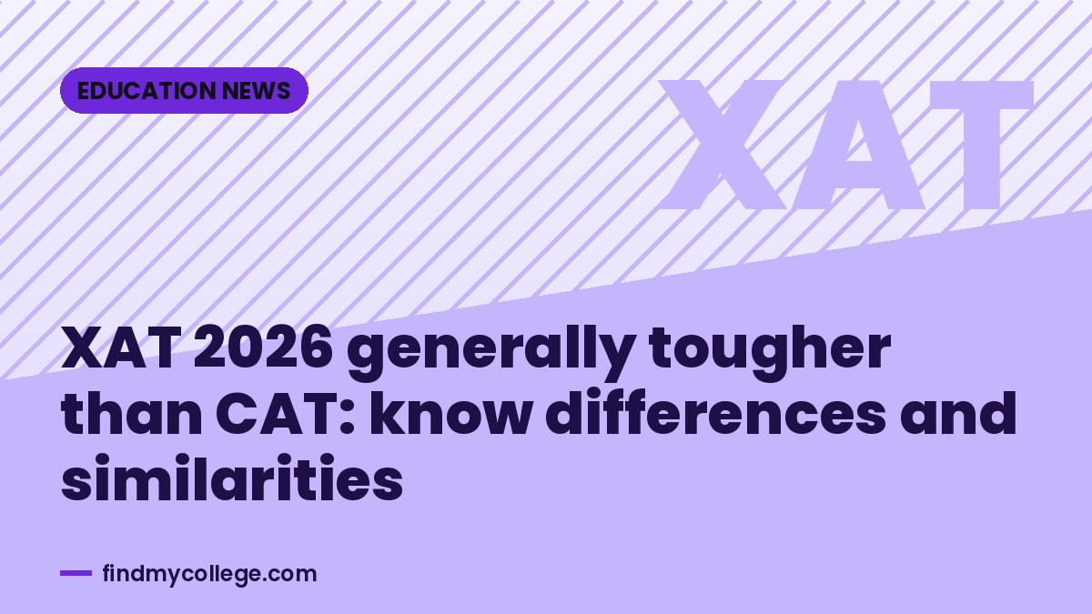 XAT 2026 generally tougher than CAT: know differences and similarities