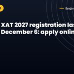 XAT 2027 registration last date December 6: apply online