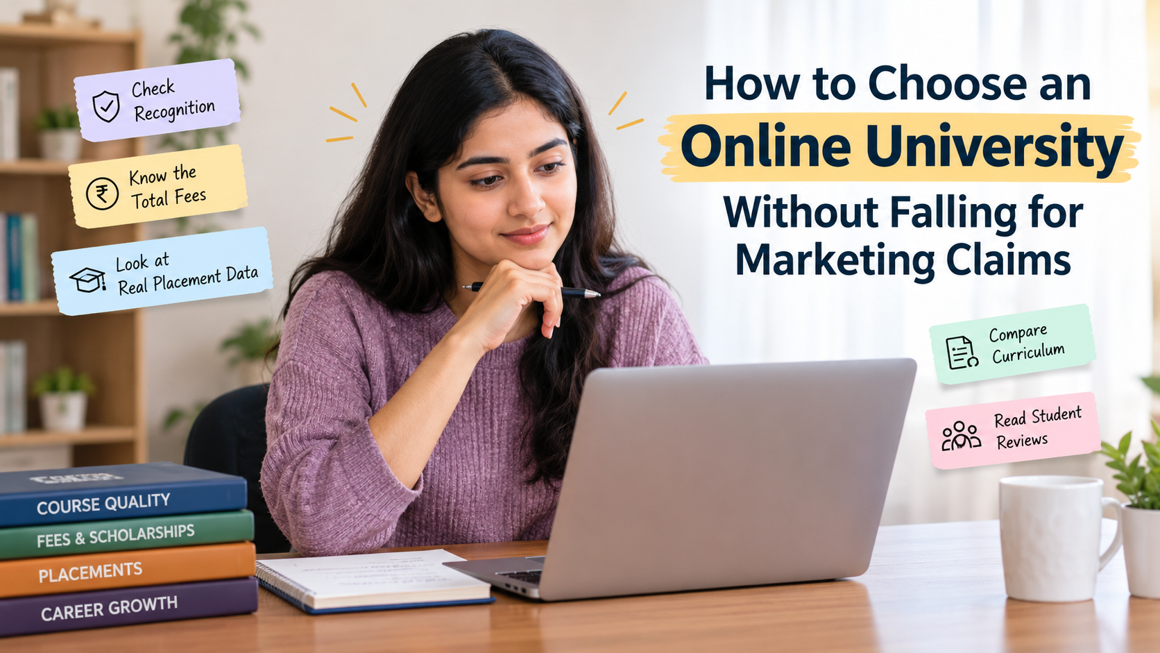 How to Choose an Online University Without Falling for Marketing Claims?