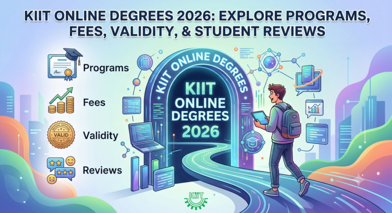 KIIT Online Degrees 2026: Programs, Fees, Validity & Student Reviews
