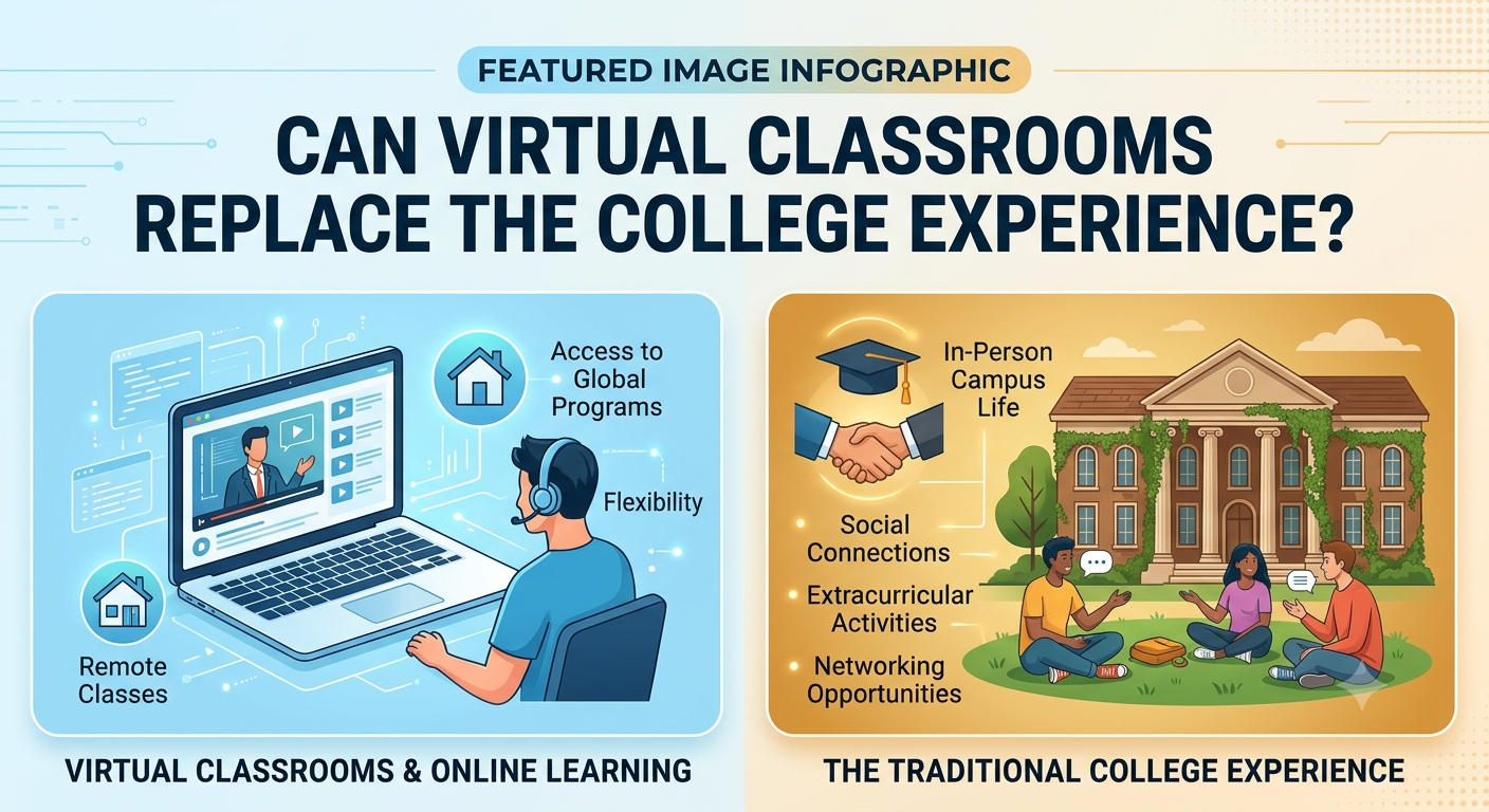 Can Virtual Classrooms Replace the College Experience?