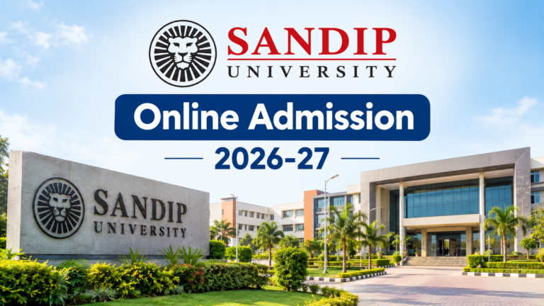 Sandip University Online Admission