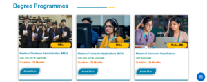 VIT Vellore Online Degrees Available