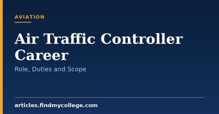 Air Traffic Controller Career: Role, Requirements and Scope