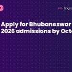 Apply for Bhubaneswar MBA 2026 admissions by October 1