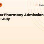 Apply for Pharmacy Admissions 2026 by May-July