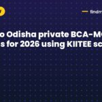 Apply to Odisha private BCA-MCA colleges for 2026 using KIITEE scores