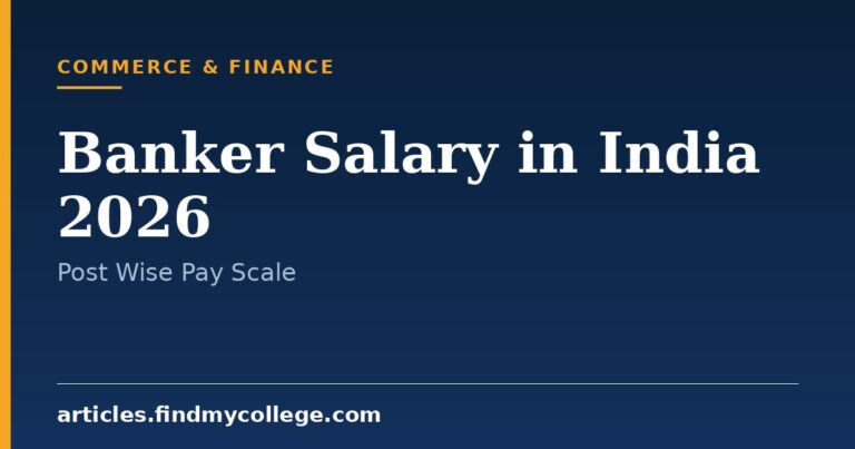 Banker Salary in India 2026: Designation Wise Structure