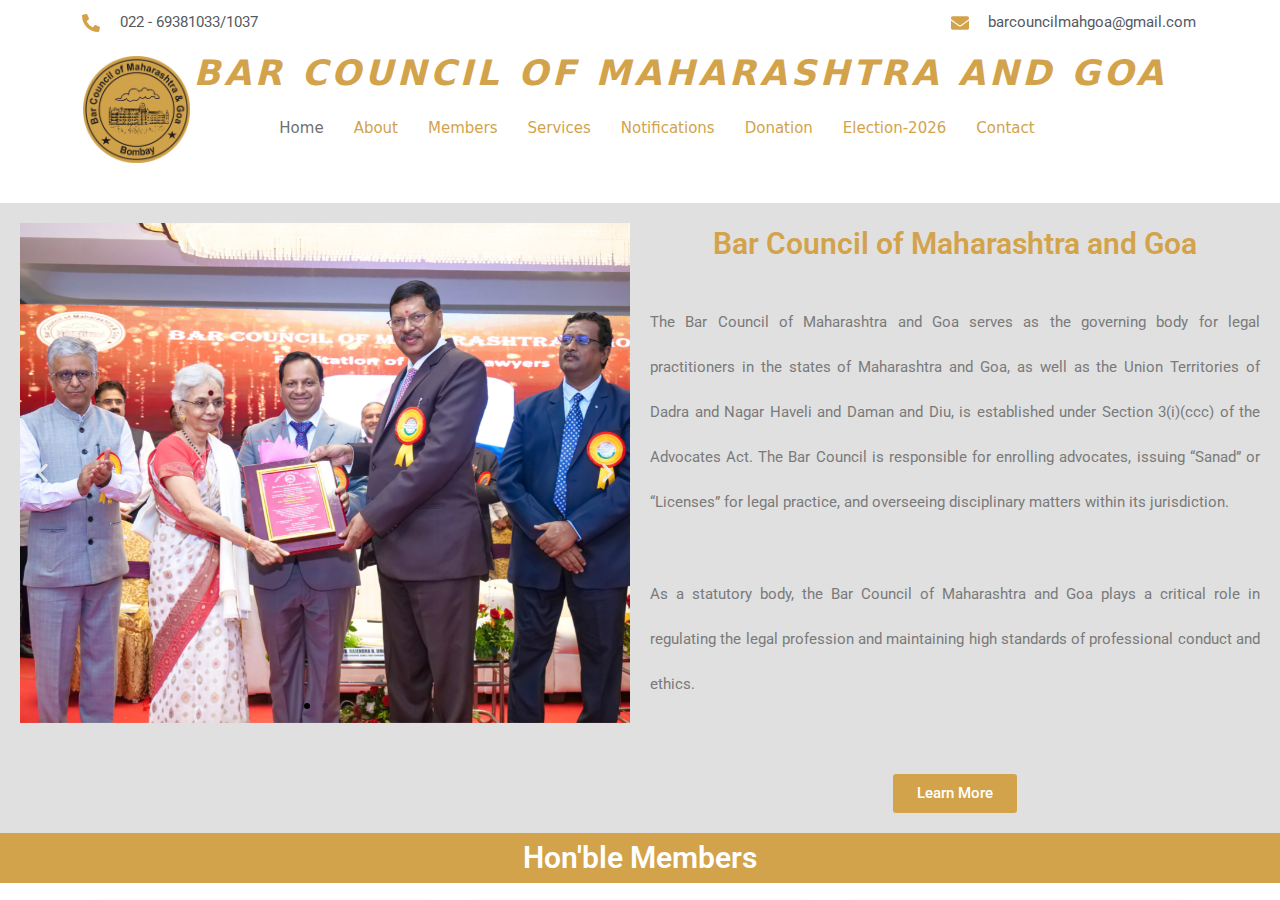 barcouncilmahgoa.org homepage