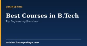 Best Courses in B.Tech: Demand, Syllabus & Career Options