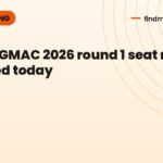 Bihar PGMAC 2026 round 1 seat matrix released today