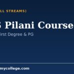 BITS Courses List: Campus Wise Programs & Specialisations
