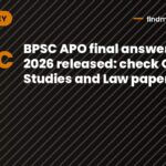 BPSC APO final answer key 2026 released: check General Studies and Law papers