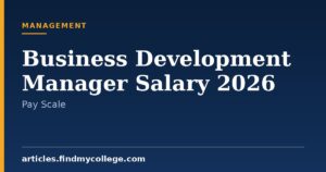 Business Development Manager Salary 2026: Pay Scale and Growth