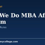 Can We Do MBA After B.Com: Eligibility and Requirements