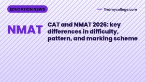 CAT and NMAT 2026: key differences in difficulty, pattern, and marking scheme