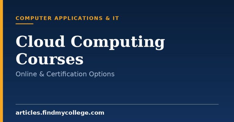 Cloud Computing Courses: Types, Certifications and Online Options