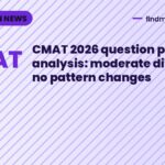 CMAT 2026 question paper analysis: moderate difficulty, no pattern changes