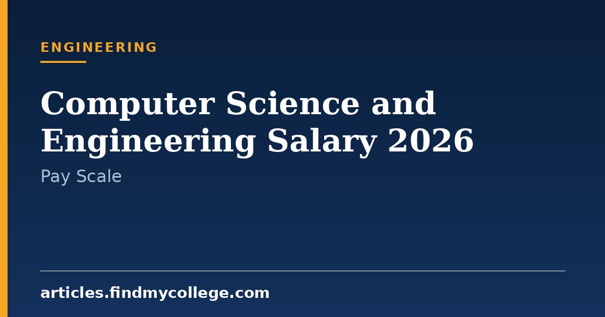 Computer Science and Engineering Salary 2026: Pay Scale & Roles
