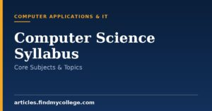 Computer Science Syllabus: Core Subjects and Semester Modules
