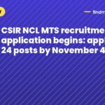CSIR NCL MTS recruitment 2026 application begins: apply for 24 posts by November 4