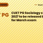 CUET PG Sociology syllabus 2027 to be released by NTA for March exam