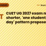 CUET UG 2027 exam may be shorter, 'one student, one day' pattern proposed