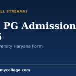 CUH PG Admission 2026: Application & CUET PG Cutoff