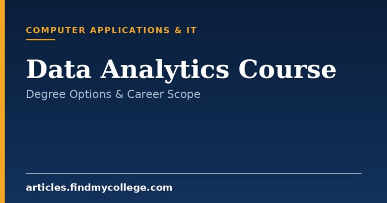 Data Analytics Course: Curriculum, Eligibility & Job Roles