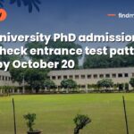 Delhi University PhD admissions 2026: check entrance test pattern, apply by October 20