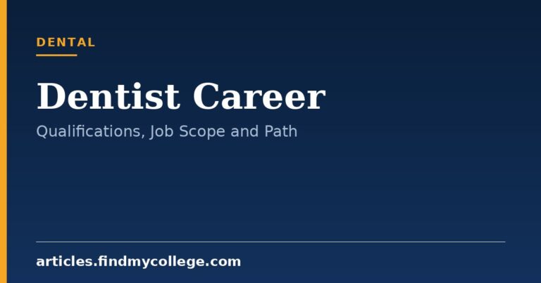 Dentist Career in India: Course, Scope and Roles